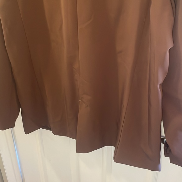 AND NOW THIS | Chocolate Brown Oversized Blazer, size XL - NWOT - Picture 10 of 10